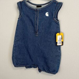 Carhartt denim romper